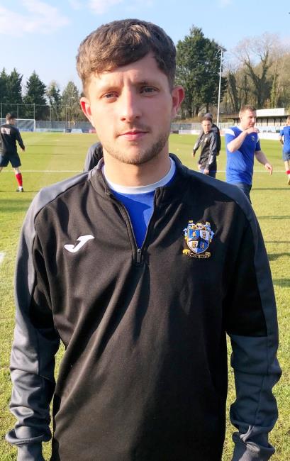 Jimmy Wilkes - scored twice for Monkton Swifts at Clarbeston Road
